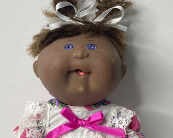1983 Vintage Cabbage Patch Kids Poupée 16  Noire Américaine - En