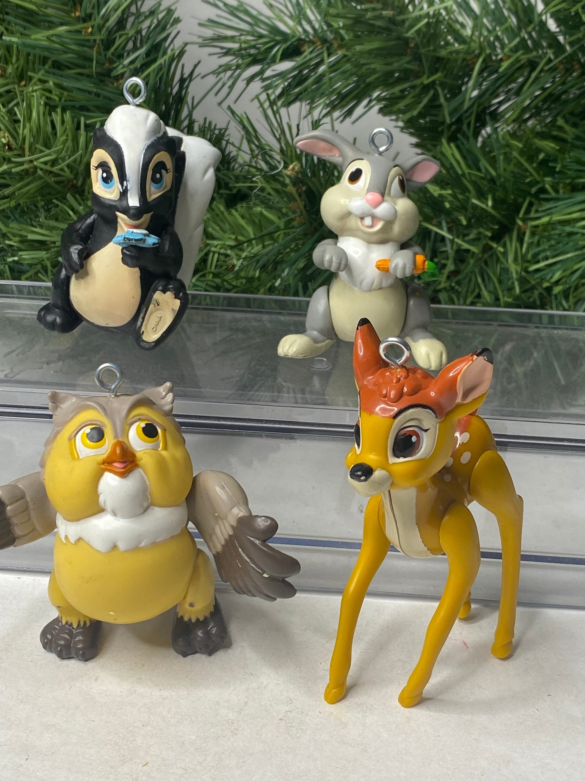 Buy Disney Bambi Christmas Ornaments Cake Topper Set of 4 Bambi