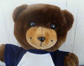 Dallas Cowboys Plush Teddy Bear 11" 1983 Stuffed Animal Toy
