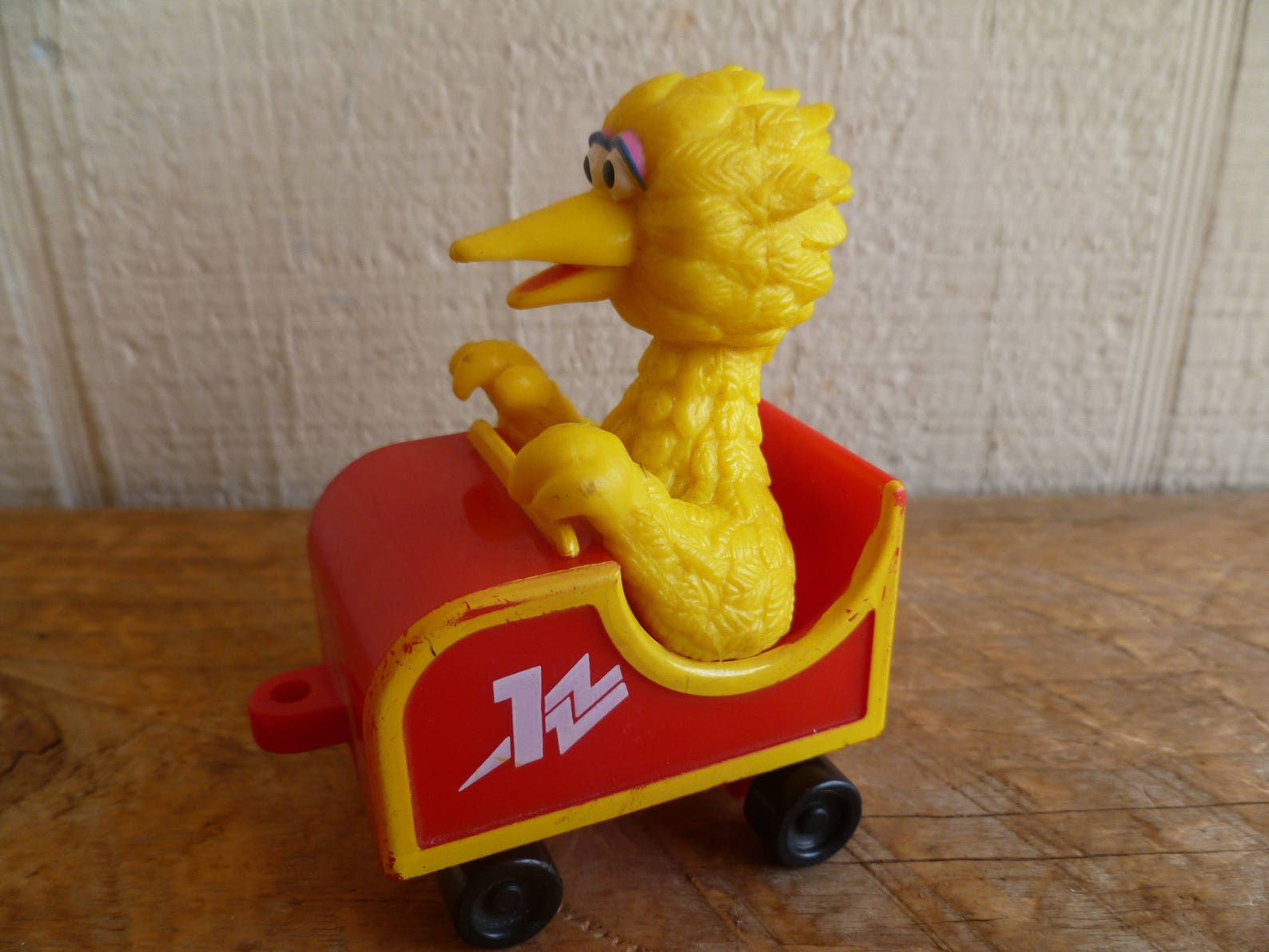 Big Bird Sesame Street Roller Coaster Car | Etsy