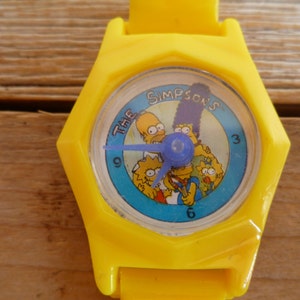 The Simpsons Plastic Toy Watch image 1