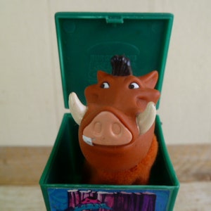 Disney Lion King Pumbaa Finger Puppet Burger King