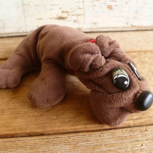 Pound Puppy Newborn Tonka 1980's Television Cartoon 8" Long Scrapes