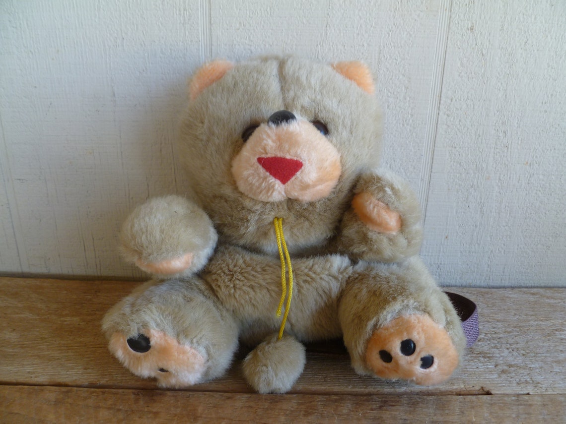Adorable Teddy Bear Plush Backpack | Etsy