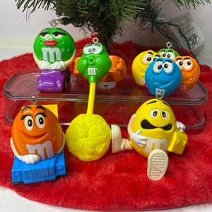 M & M Weihnachtsschmuck Candy Cake Topper 5er-Set