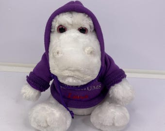 Pluszowy aligator Luna z zoo The Petting Zoo, akwaria w Karolinie Północnej, wysokość 8 cali, zestaw 1994