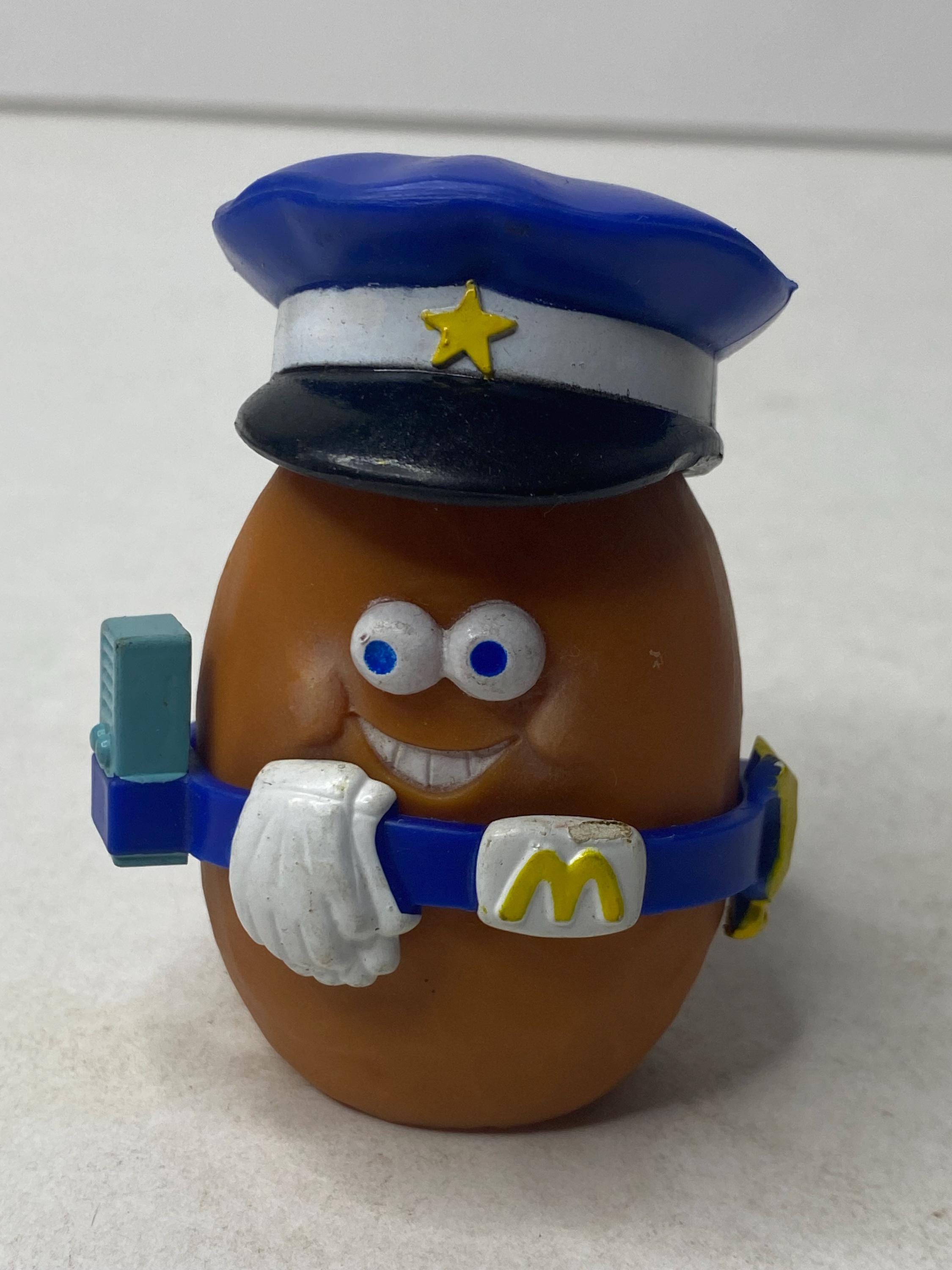 Sarge Policeman Mcnugget, Mcdonalds Mcnugget Happy Meal Toy 1988 