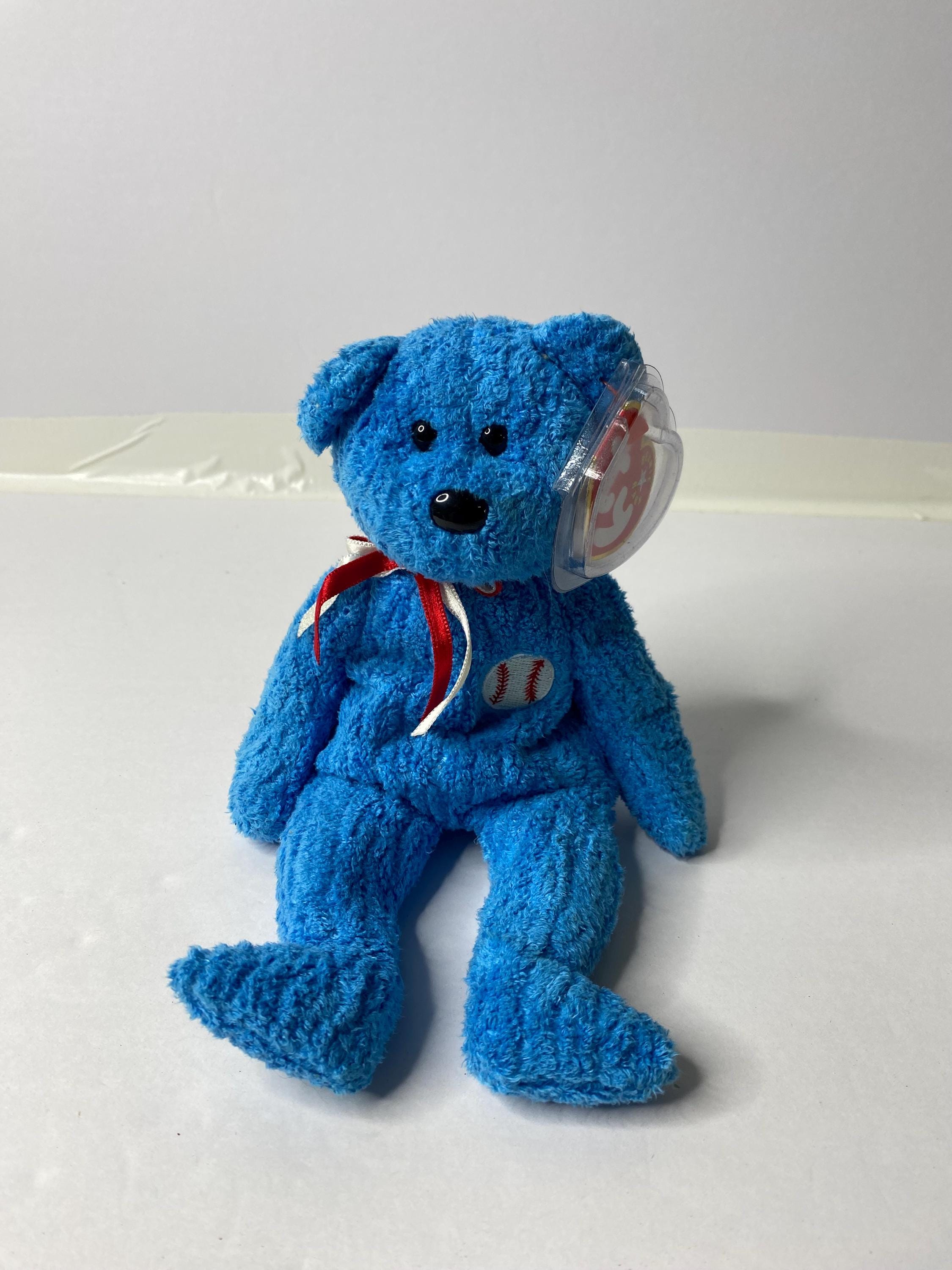 Ty Addison the Baseball Bear Beanie Babies ぬいぐるみテディベア