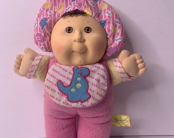 Cabbage Patch My First Doll Babyland Doll  Brown Eyes 11" Tall Stuffed Toy Doll