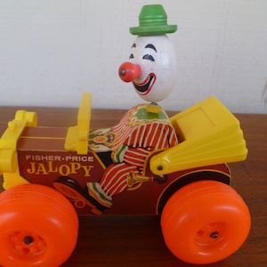 Fischer-Price Jalopy Nachziehspielzeug mit Nachziehschnur