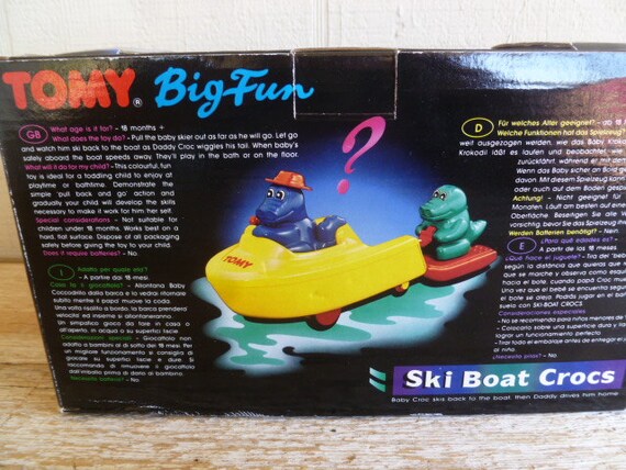 tomy ski boat croc