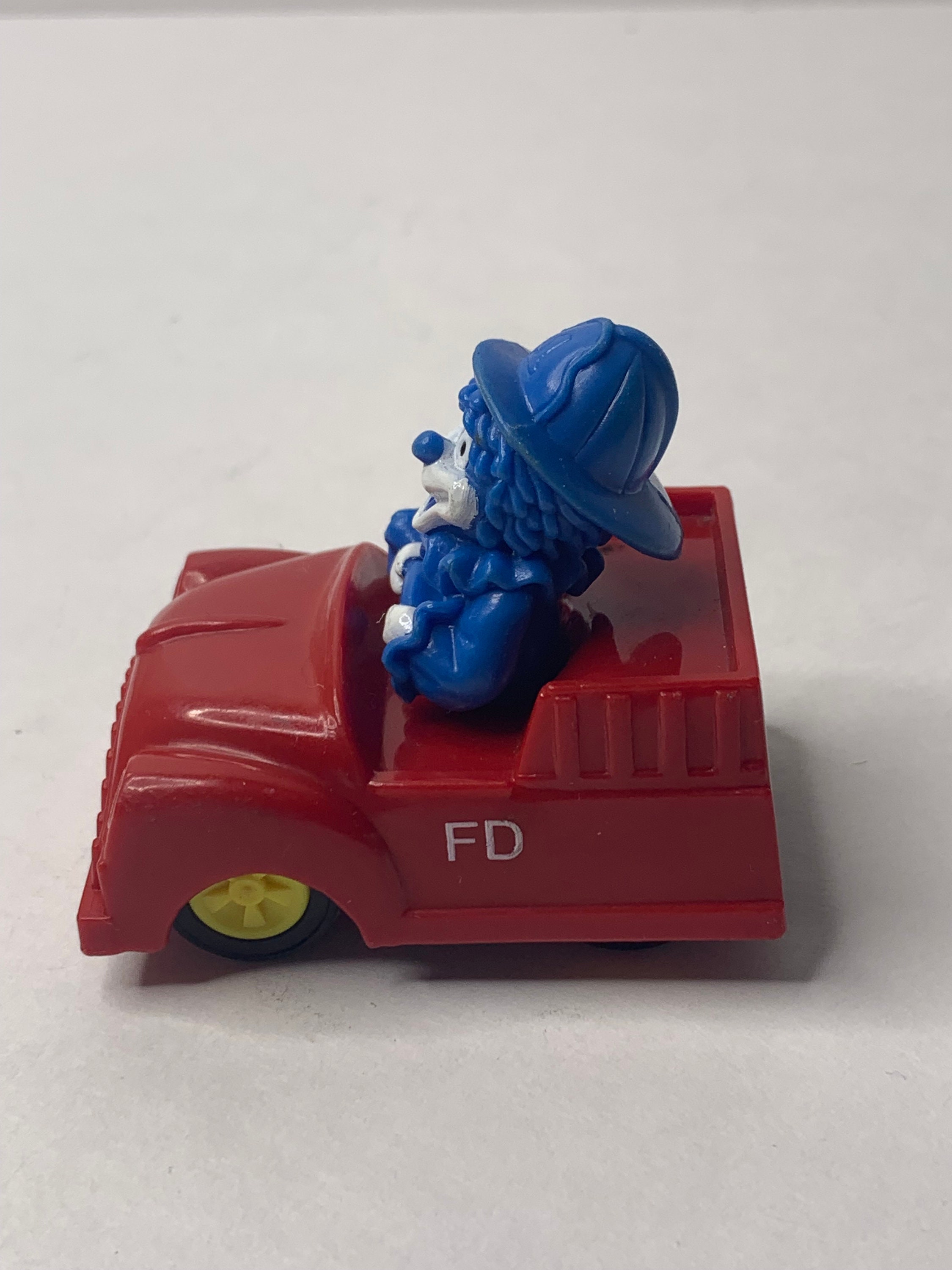 Arbys Kids Meal the Circus Fire Truck Pull Back Race Car 2.5
