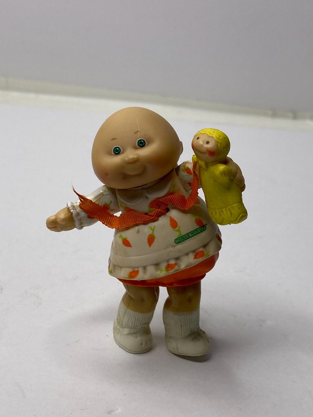 Cabbage Patch Kids Miniature Figurine Doll With Doll 3.5