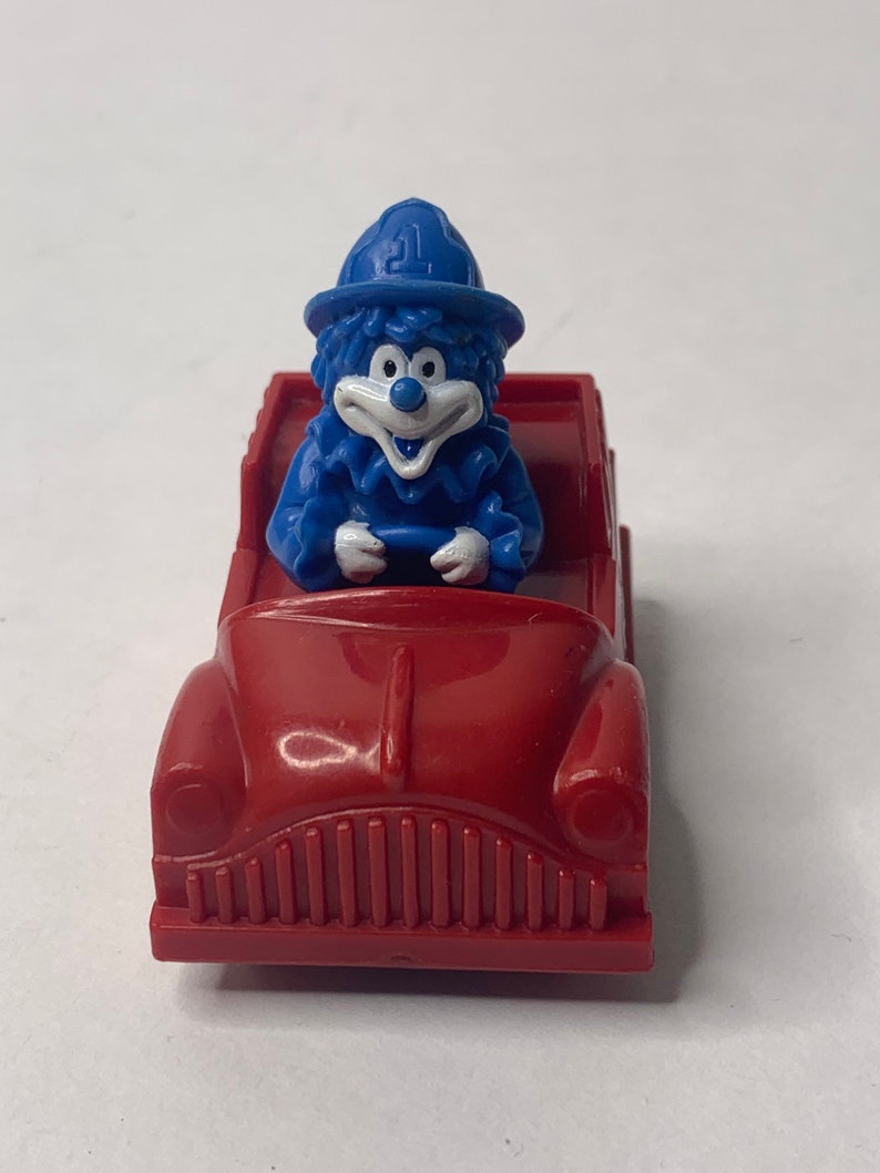 Arbys Kids Meal the Circus Fire Truck Pull Back Race Car 2.5