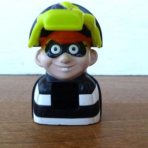 McDonalds Hamburgler Halloween Candy Dispenser PVC Cake Topper Happy Meal Toy 1998