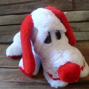 Plush Stuffed Hound Dog Hush Puppy 14&quot; Long 1985 Animal Playthings