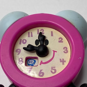 Blue&#39;s Clues Subway PVC Toy Alarm Clock 1998 Viacom Figure 3&quot; 1998