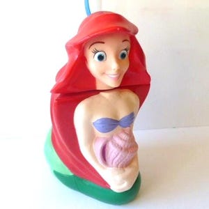 Little Mermaid Ariel Big Sipper Cup Mug Disneyland 10" Tall image 1