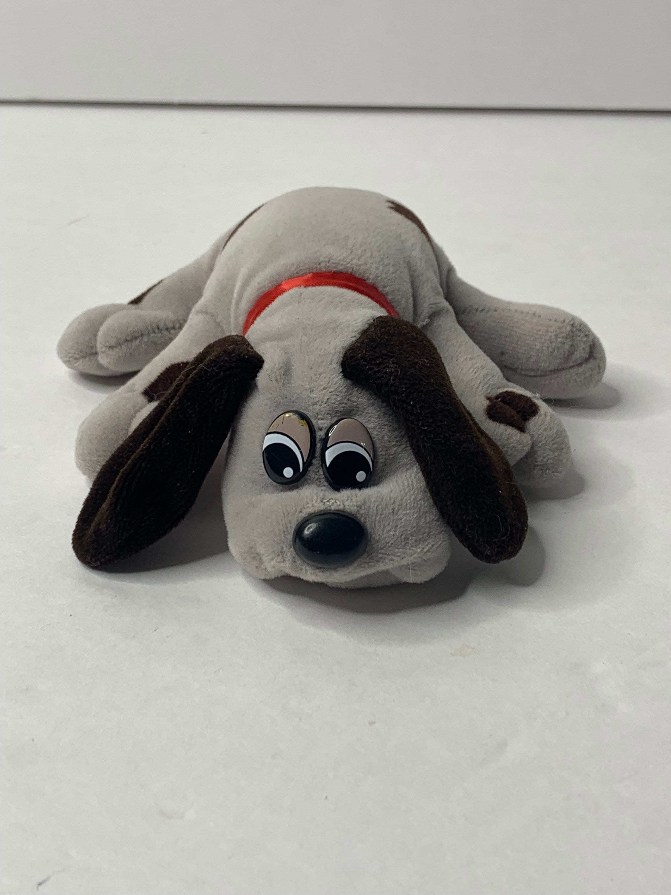 Pound Puppy Newborn Plush Dog 7" Long 1985 Tonka Stuffed Animal Toy