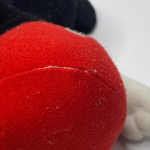 Mickey Mouse Bean Bag Plush Doll Walt Disney 10" Tall Stuffed Toy Doll image 5