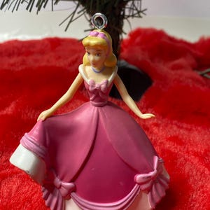Disney Cinderella  Christmas Ornament Cake Topper 3.75" Tall