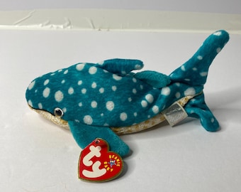 ty ぬいぐるみ サメ ビーニーベイビーズ さめ ② Ty Beanie Baby “Sledge” シュモクザメ (9インチ) - Etsy 日本