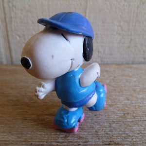 Snoopy Miniature Figure Cake Topper PVC 2.25&quot; Tall