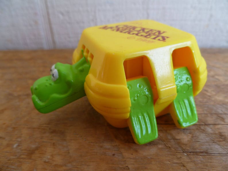 McDonalds Huhn McNuggets Schildkröte Transformator 1990er Jahre Bild 2