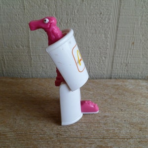 McDonalds Milkshake Transformer Cake Topper 1990  Vintage