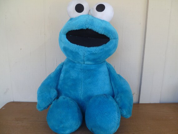 vintage cookie monster stuffed animal