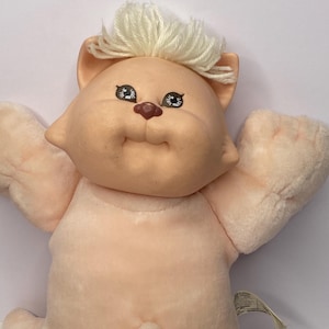 Cabbage Patch Koosas Cat 14" Tall 1983 Vintage Stuffed Animal Toy
