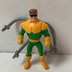 Marvel Comics Cartoon Doctor Octopus Figure Cake Topper 4" wysokości 1996