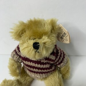 Ty Attic Treasures Chelsea the Bear Plush Bear W/ Tags 8" Tall 1993 Stuffed Animal Toy
