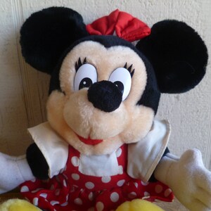 Disney Minnie Mouse Plush Doll Walt Disney World 10" Stuffed Animal Toy