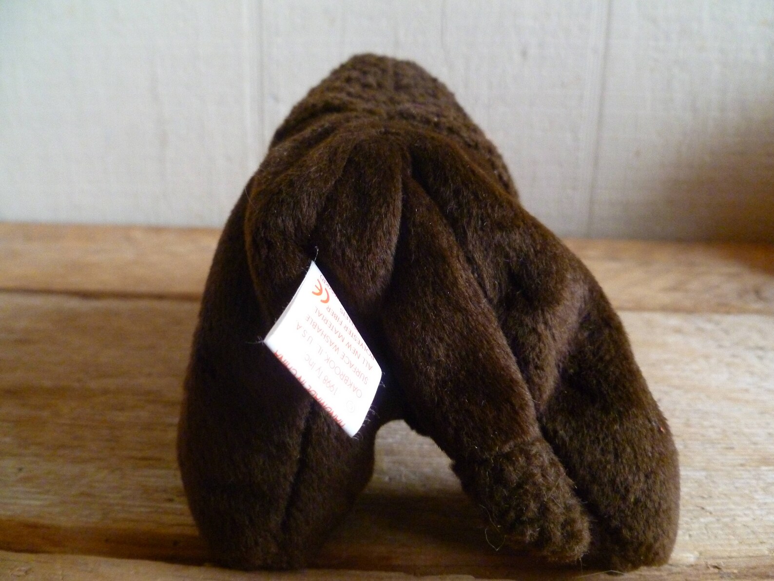 TY Beanie Babies Plush Buffalo roam With Tags 1998 Etsy