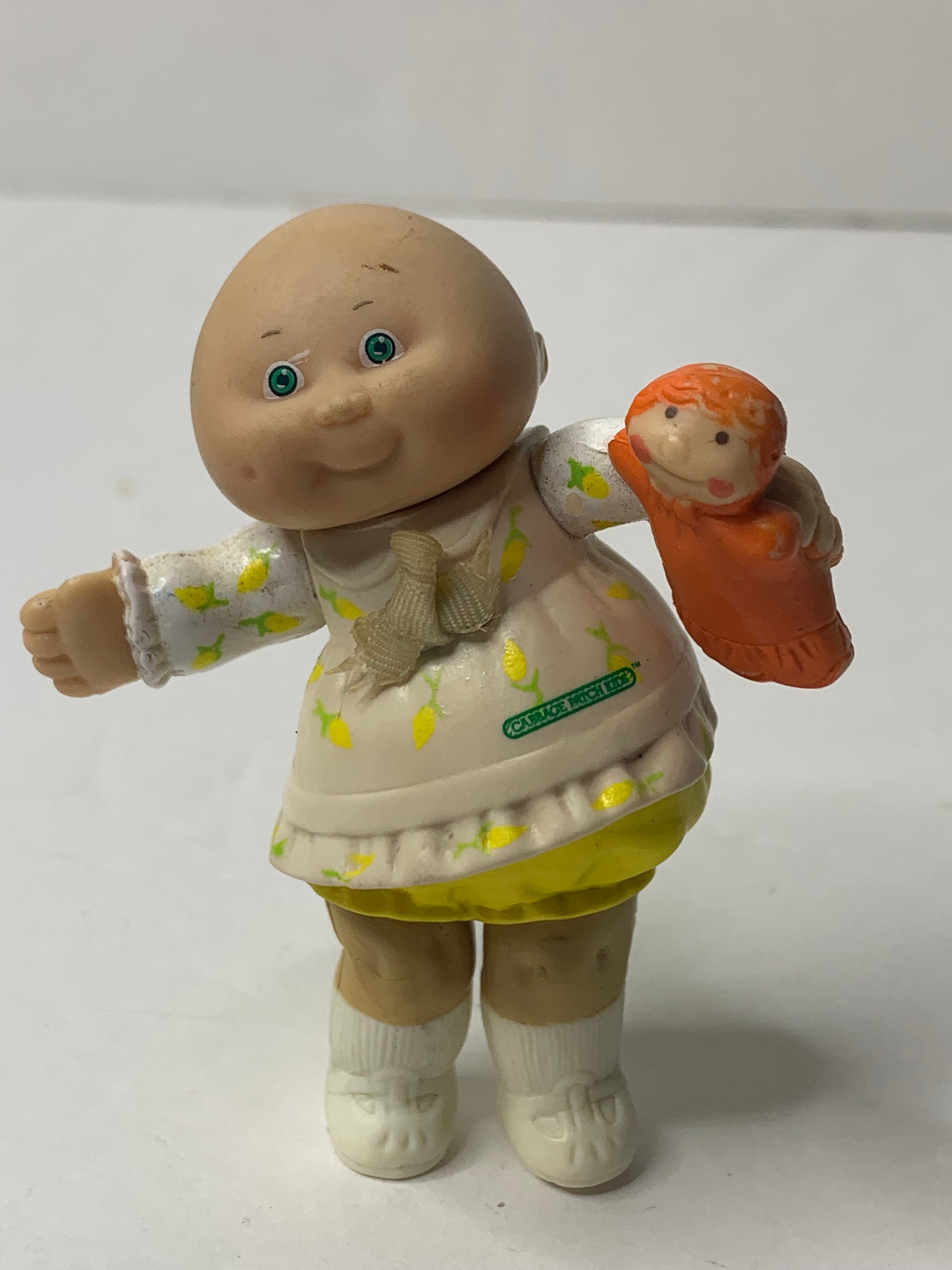 Figura en miniatura de Cabbage Patch Preemie con muñeca para decoración de  tarta, 3,5\, image size:2250x3000