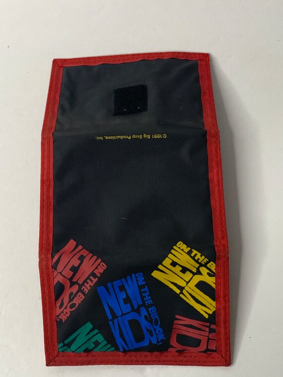 New Kids On The Block Wallet HTF 1990's Tri Fold … - image 6