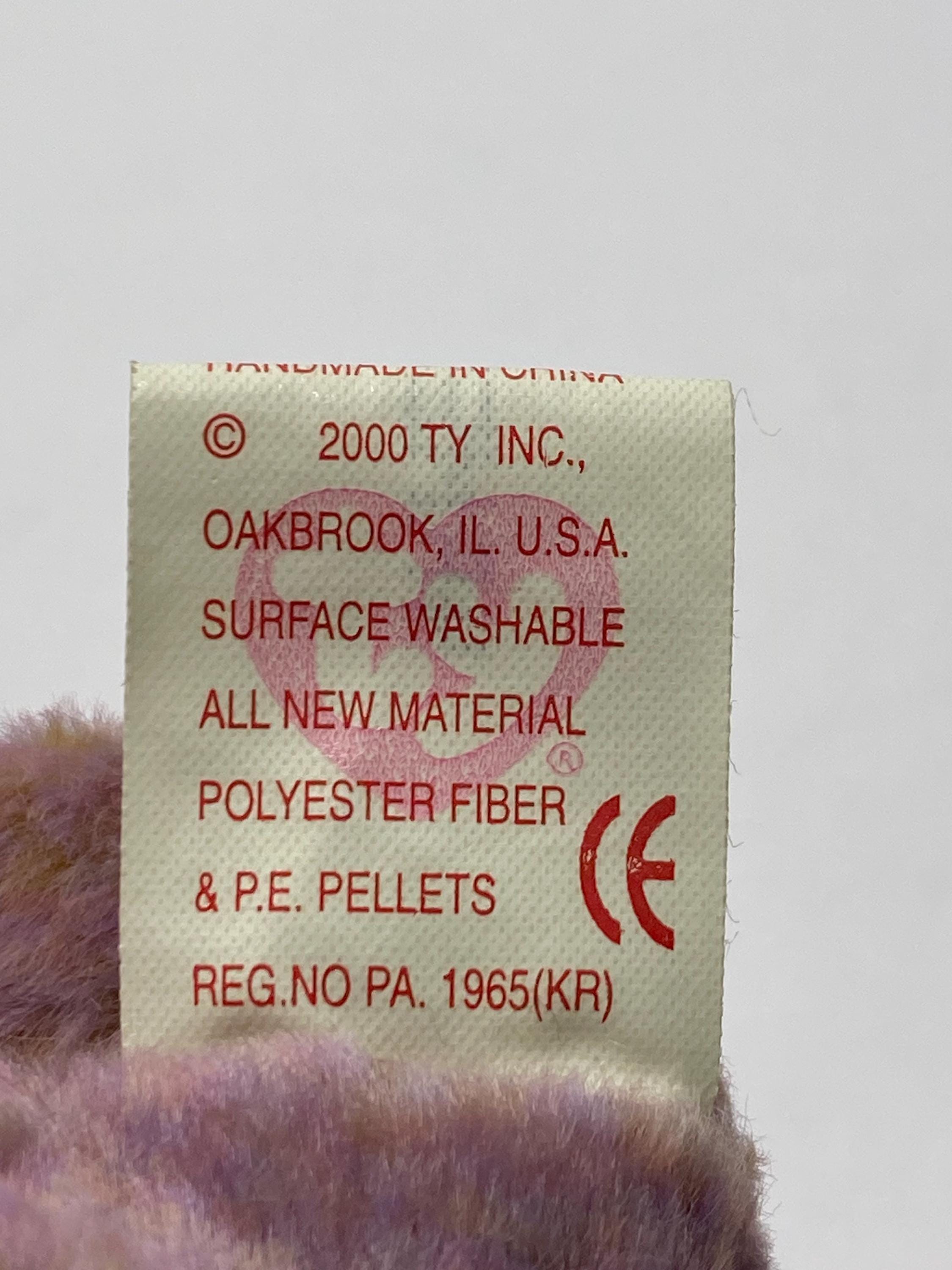 Ty Springy Ty Springy the Rabbit Beanie Babies Plush Purple Bunny Rabbit 8