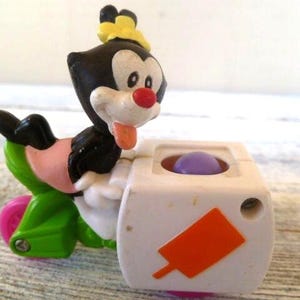 Animaniacs Dot Ice Cream Cart Toy 1983 Vintage McDonalds
