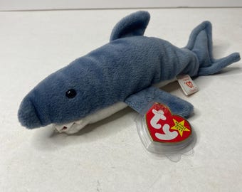 Ty Beanie Baby “Sledge” シュモクザメ (9インチ) - Etsy 日本