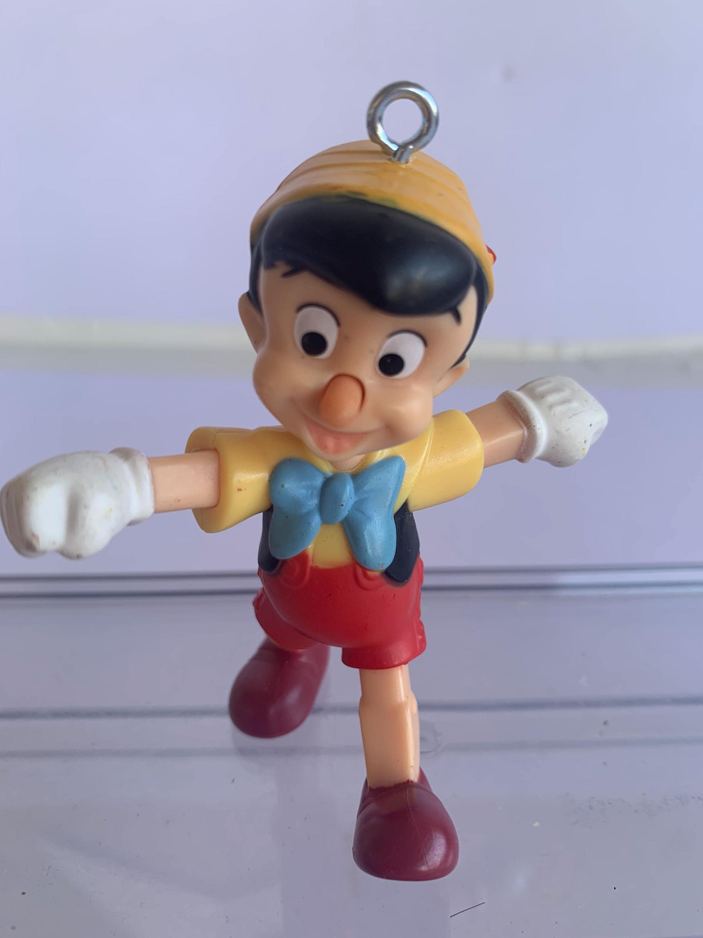 ディズニー ピノキオ クリスマスオーナメント フィギュア 高さ3.25