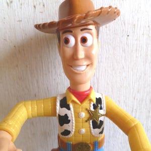 Toy Story Woody docka Burger King tårtdekoration 15 cm hög Disney Pixar