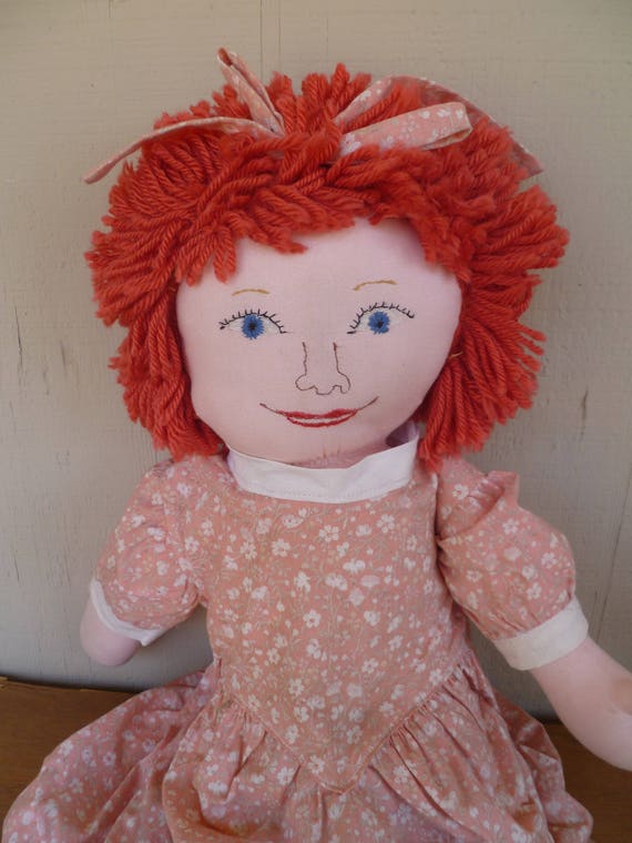 muñeca de tela grande