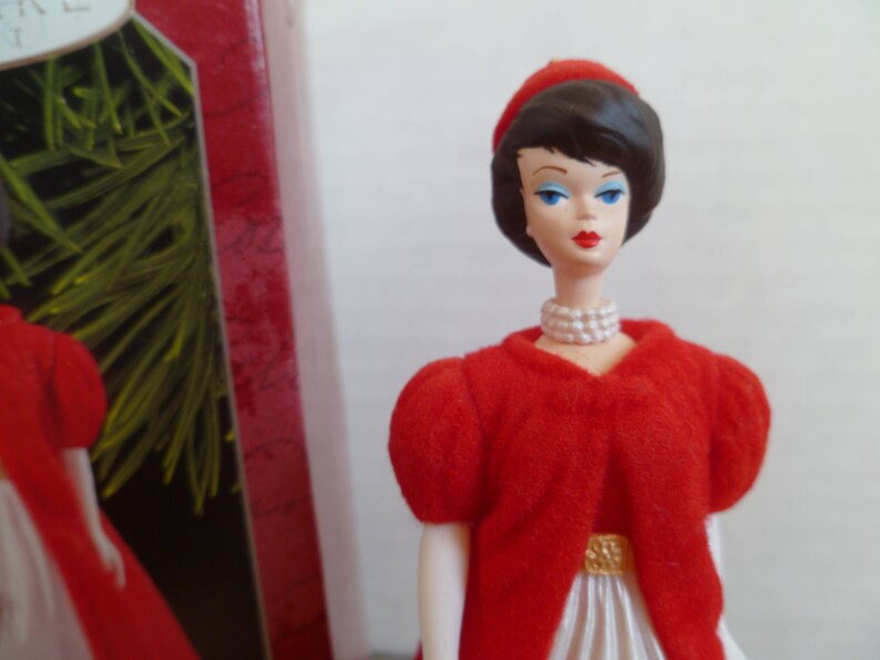 1998 Hallmark Keepsake Ornament - Barbie Silken Flame (5th In Series) - View #3