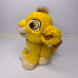 Lion King Baby Simba Plush Stuffed Disney 9.5&quot; Tall Stuffed Animal Toy