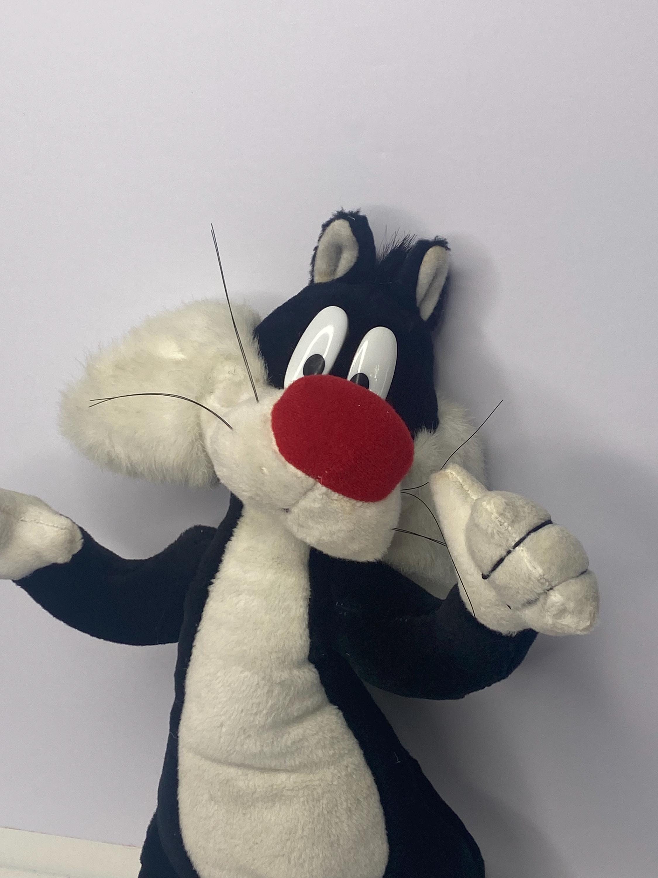 Sylvester the Cat Talking Plush Warner Bros Vintage 16