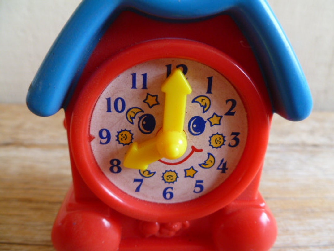 Vintage Mcdonalds Clock Happy Meal Toy Under 3 Etsy