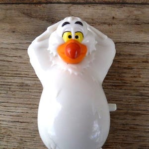 Disney Little Mermaid Scuttle Wind up Toy 4&quot; Long McDonalds Works!!
