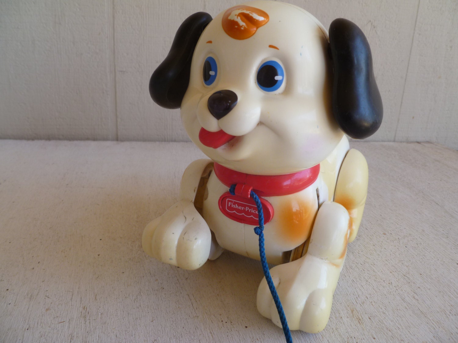 Fisher Price Puppy Dog Pull Toy Vintage | Etsy