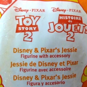 Toy Story Buzz "Jessie" Figure Disney Pixar Cake Topper McDonalds Happu Meal Toy #8 7" Tall 1999 NIP